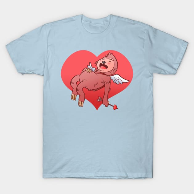 Love Sloth T-Shirt by NerdSloth